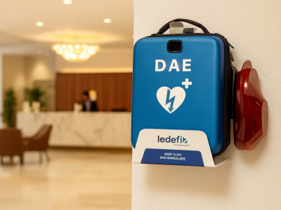 Défibrillateur pour hôtel et restaurant