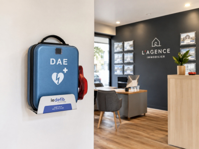 Faut-il installer un défibrillateur dans une agence immobilière ?
