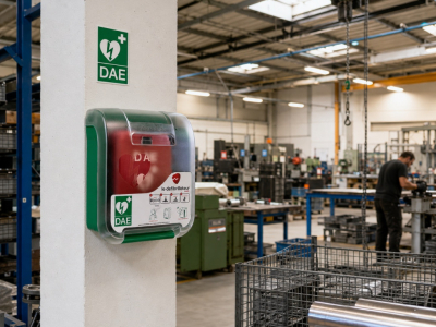 Faut-il installer un défibrillateur dans un atelier de production ?